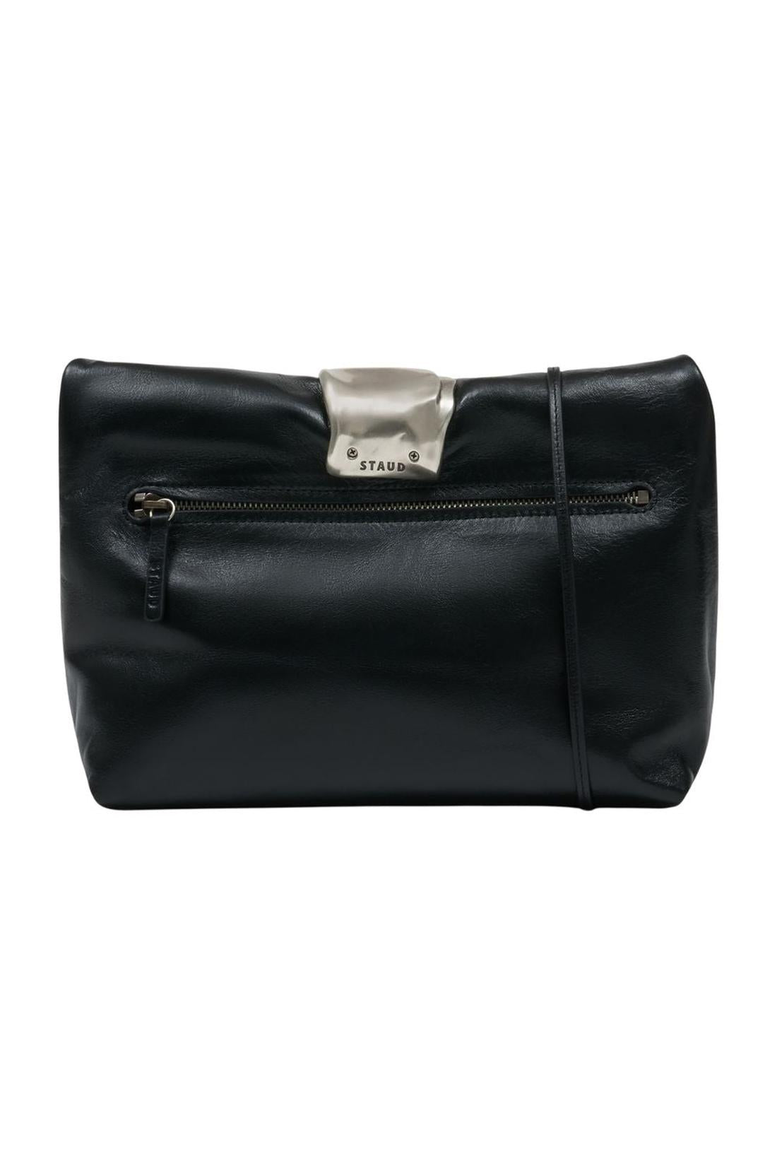 Cuff Clutch - Staud - Leder - Schwarz-Taschen-Staud-One size-black-ARCHIVIST