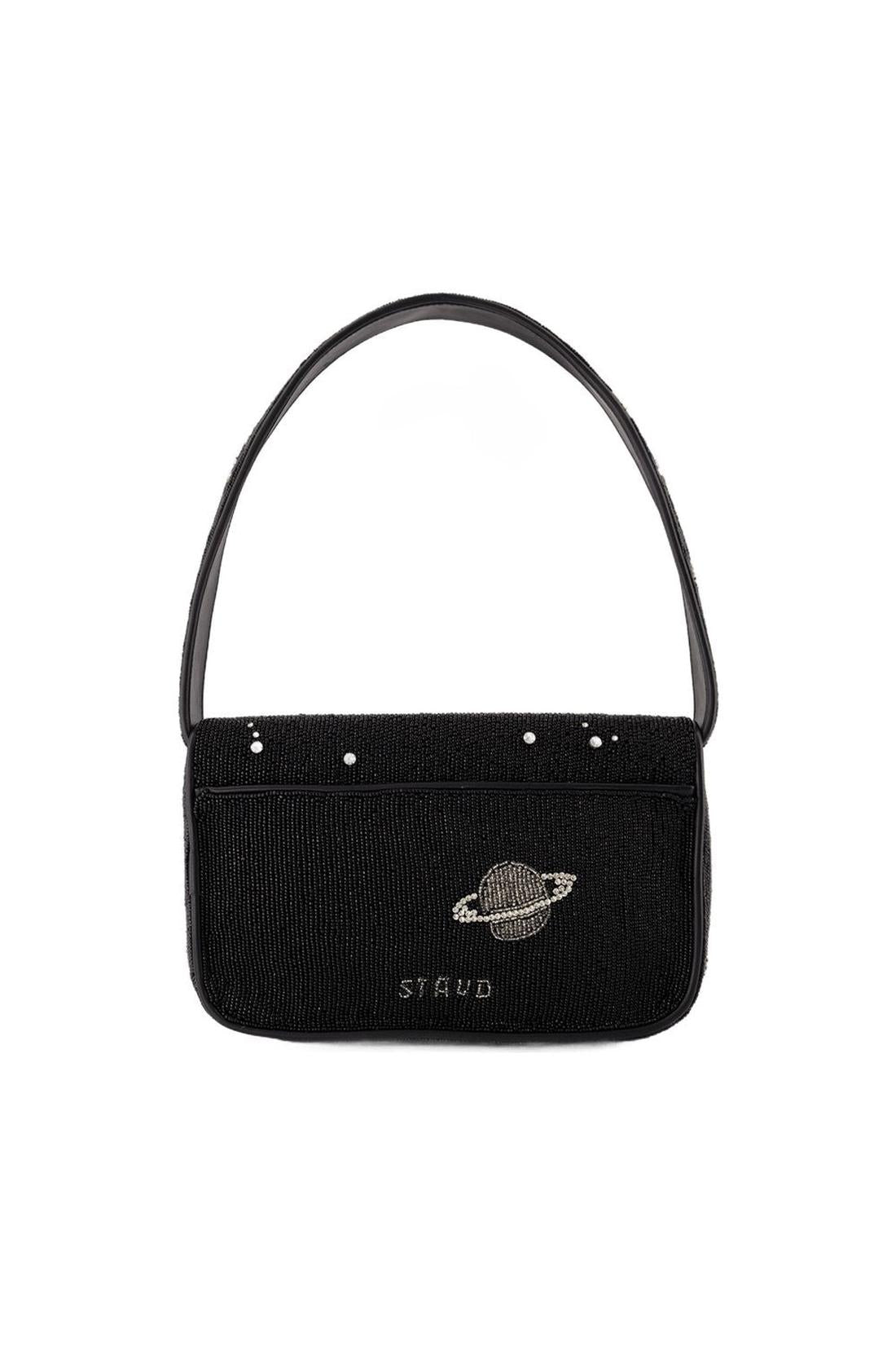 Tommy Beaded Schultertasche - Staud - Synthetik - Schwarz-Taschen-Staud-ARCHIVIST