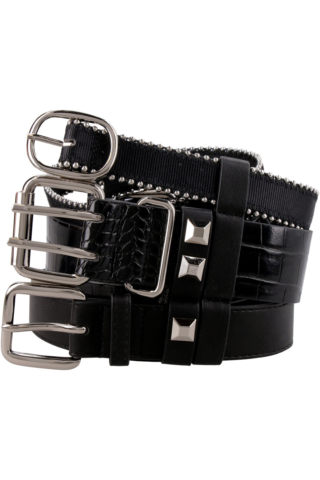 Pinko-OUTLET-SALE-Stay faux leather belt-ARCHIVIST