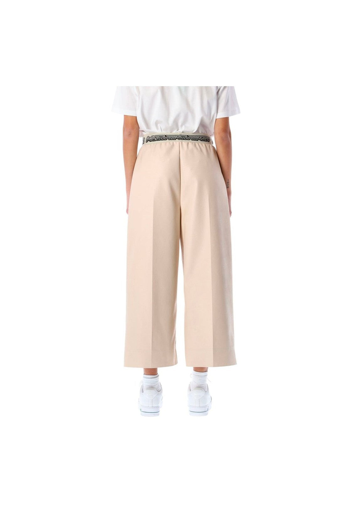 STELLA MCCARTNEY-OUTLET-SALE-Stella Mccartney Cropped Logo Pants-ARCHIVIST