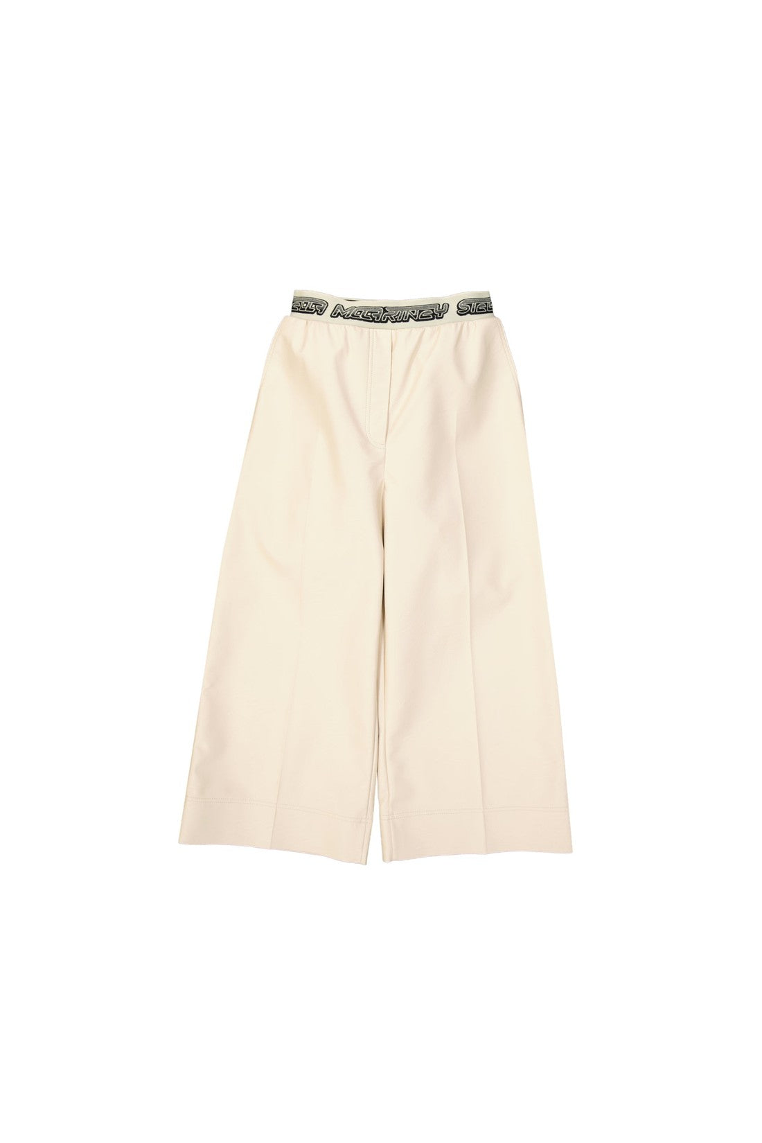 STELLA MCCARTNEY-OUTLET-SALE-Stella Mccartney Cropped Logo Pants-ARCHIVIST