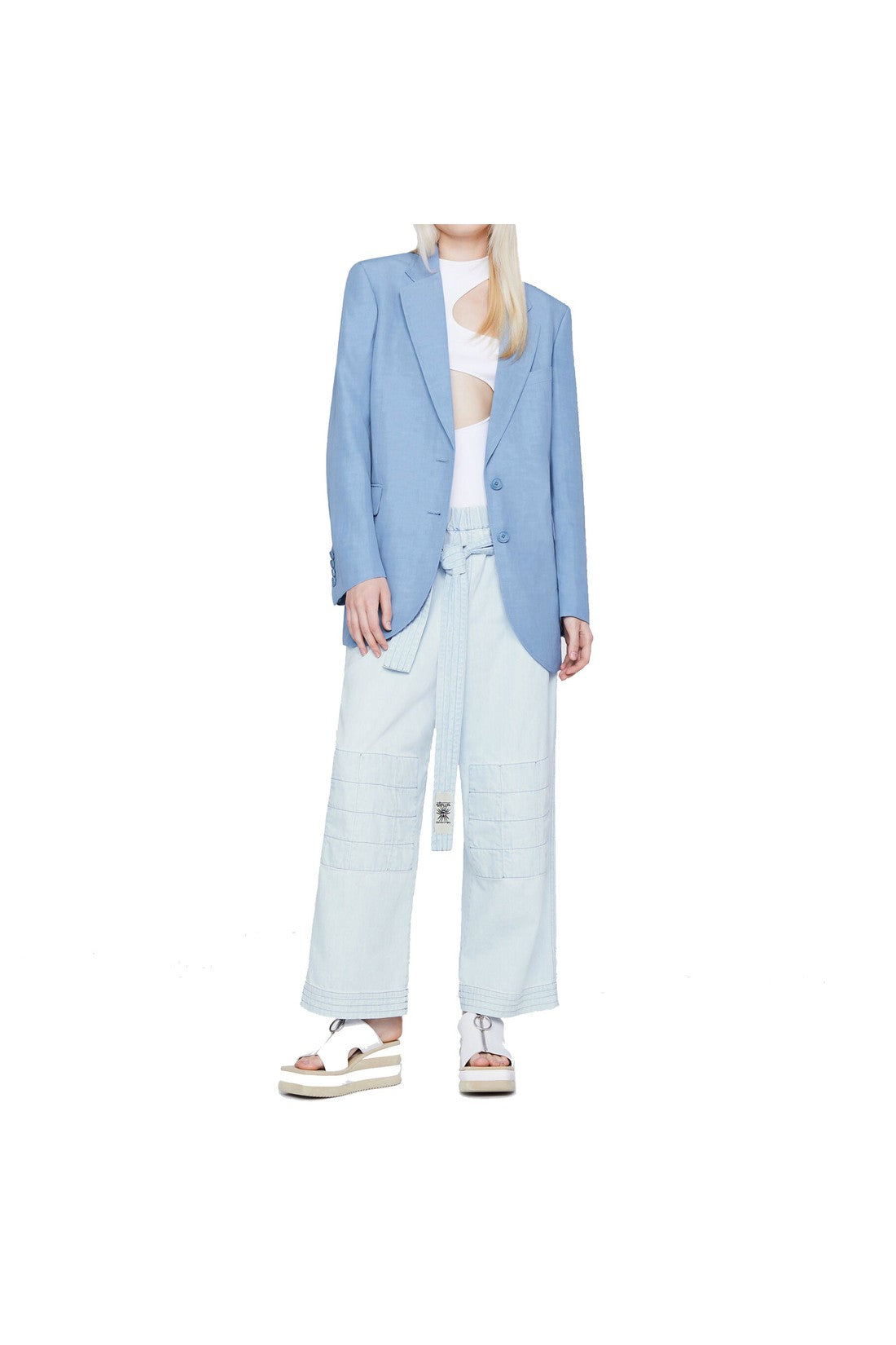 STELLA MCCARTNEY-OUTLET-SALE-Stella Mccartney Denim Pants-ARCHIVIST