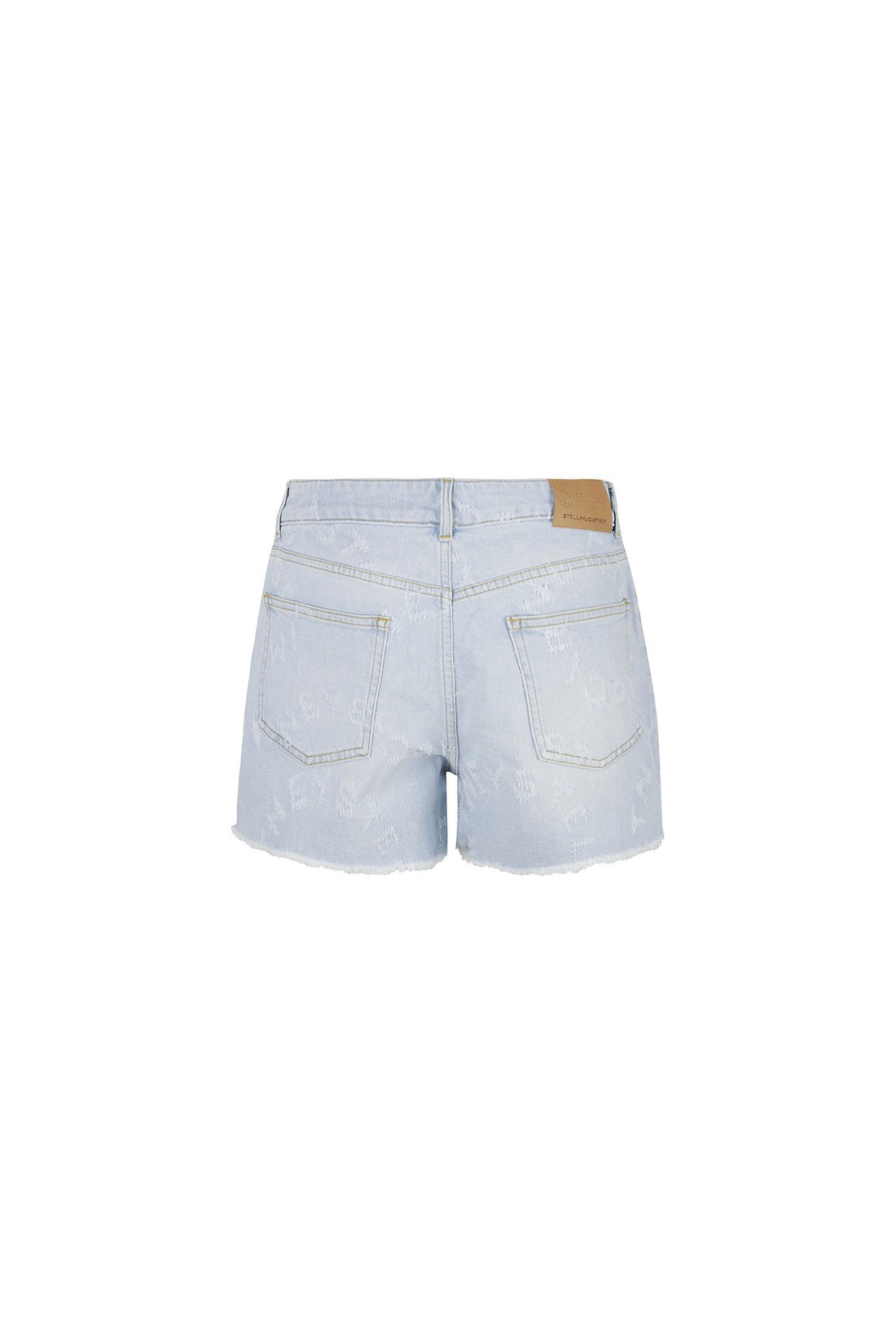 STELLA MCCARTNEY-OUTLET-SALE-Stella Mccartney Denim Shorts-ARCHIVIST