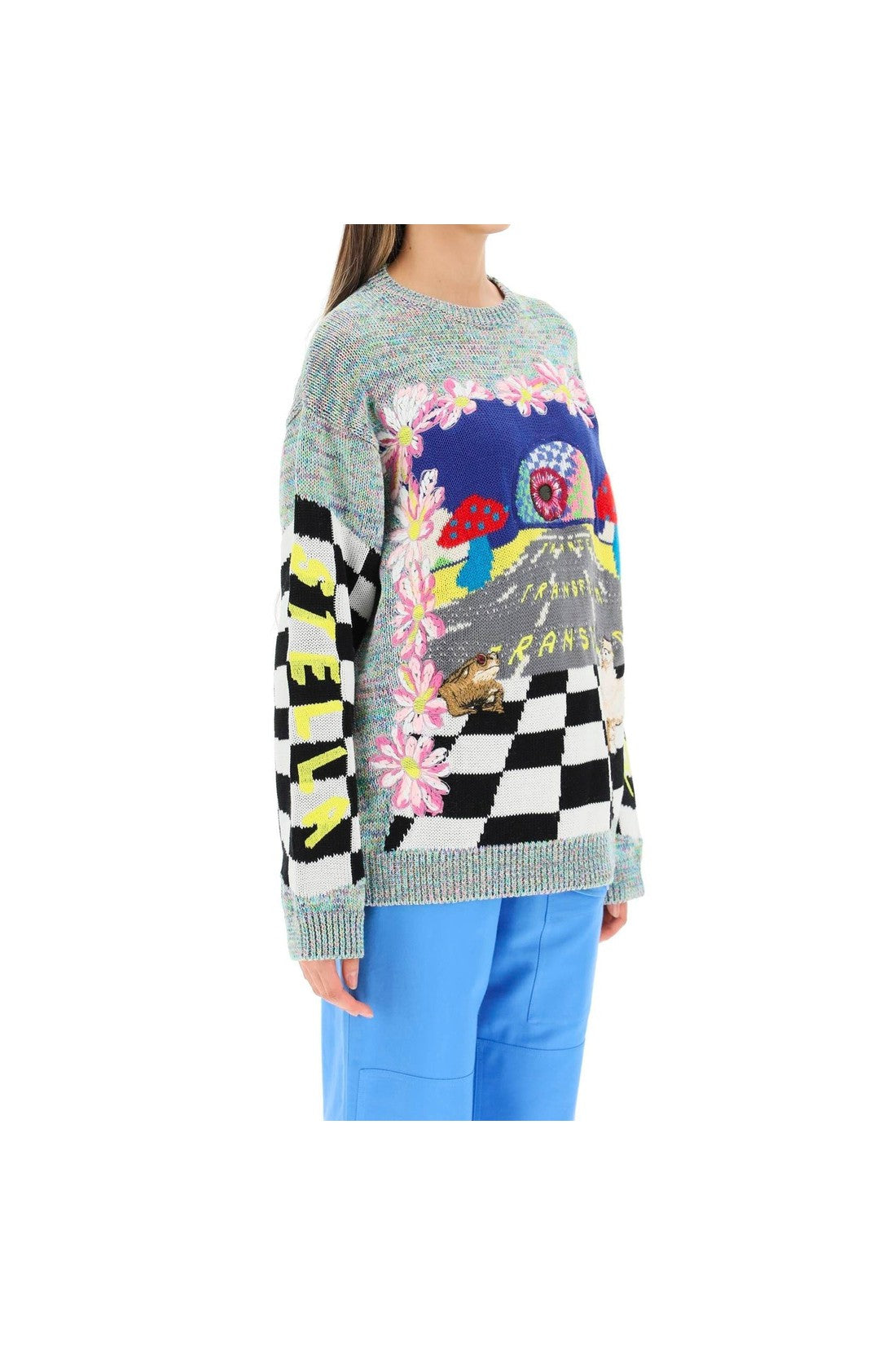 STELLA MCCARTNEY-OUTLET-SALE-Stella Mccartney Jacquard Jumper-ARCHIVIST