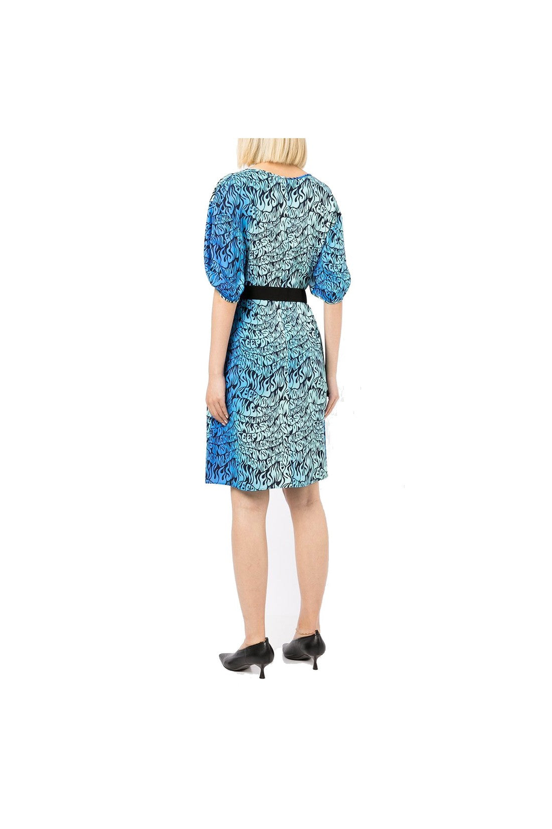 STELLA MCCARTNEY-OUTLET-SALE-Stella Mccartney Keep On Smiling Pattern Dress-ARCHIVIST