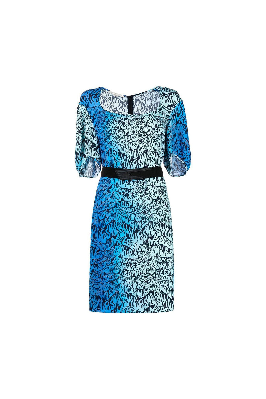 STELLA MCCARTNEY-OUTLET-SALE-Stella Mccartney Keep On Smiling Pattern Dress-ARCHIVIST