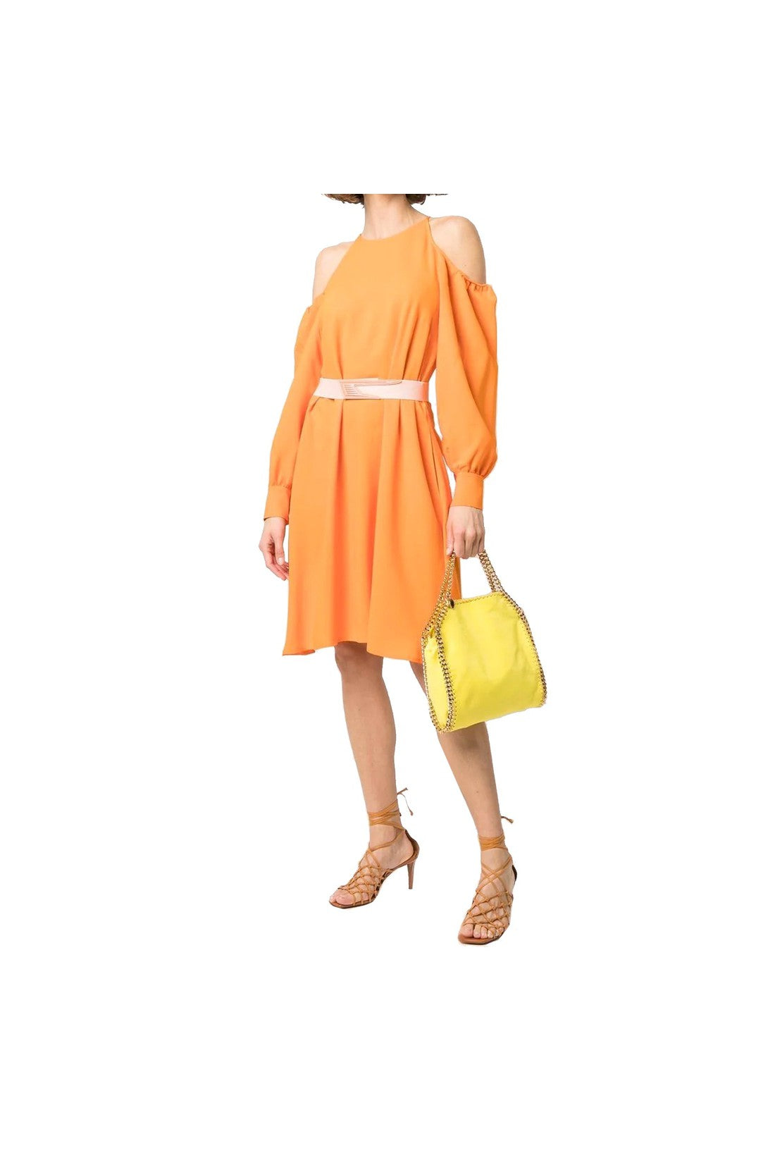 STELLA MCCARTNEY-OUTLET-SALE-Stella Mccartney Off-Shoulder Dress-ARCHIVIST