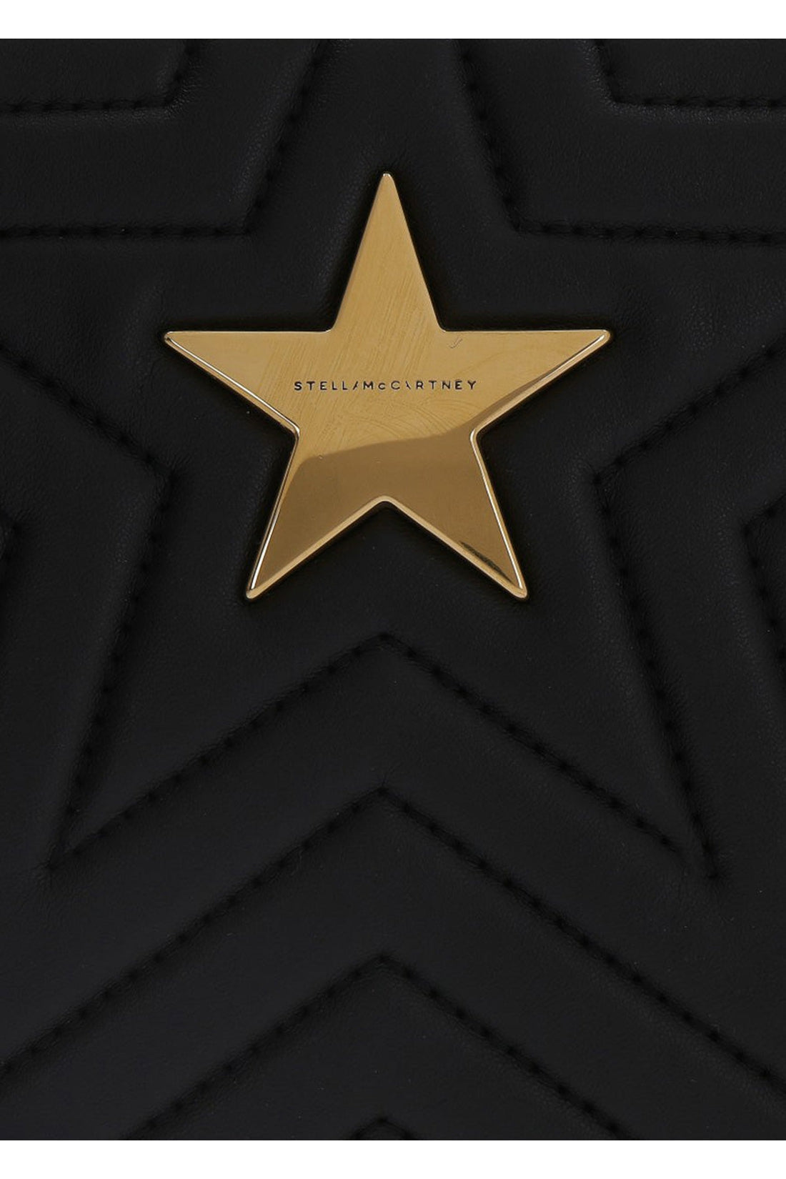 Stella McCartney-OUTLET-SALE-Stella Star faux leather clutch-ARCHIVIST