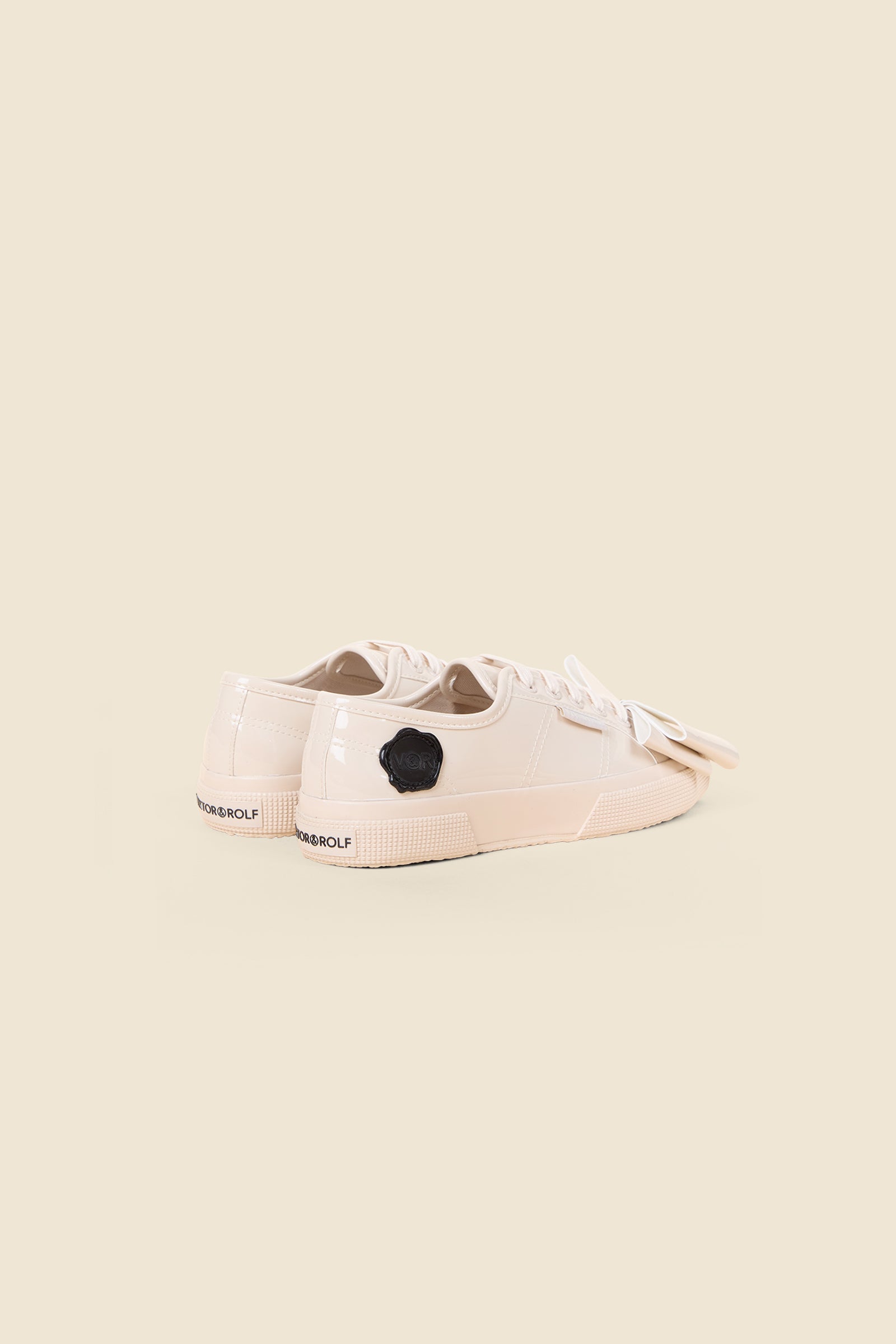 Viktor & Rolf-SUPERGA LOW CUT SNEAKER-Sneaker-Black-Deal-Outlet-by-ARCHIVIST