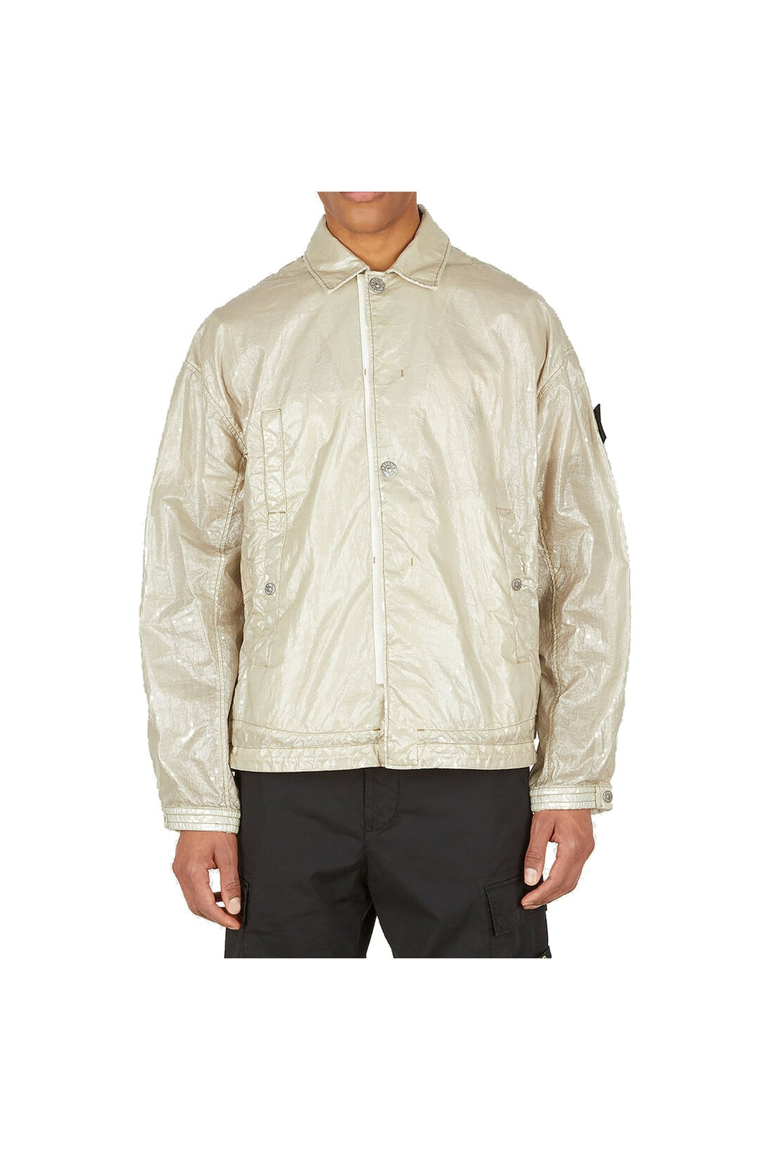 STONE ISLAND-OUTLET-SALE-Stone Island Compass Patch Jacket-ARCHIVIST