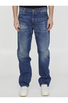 SAINT LAURENT-OUTLET-SALE-Straight denim jeans-ARCHIVIST