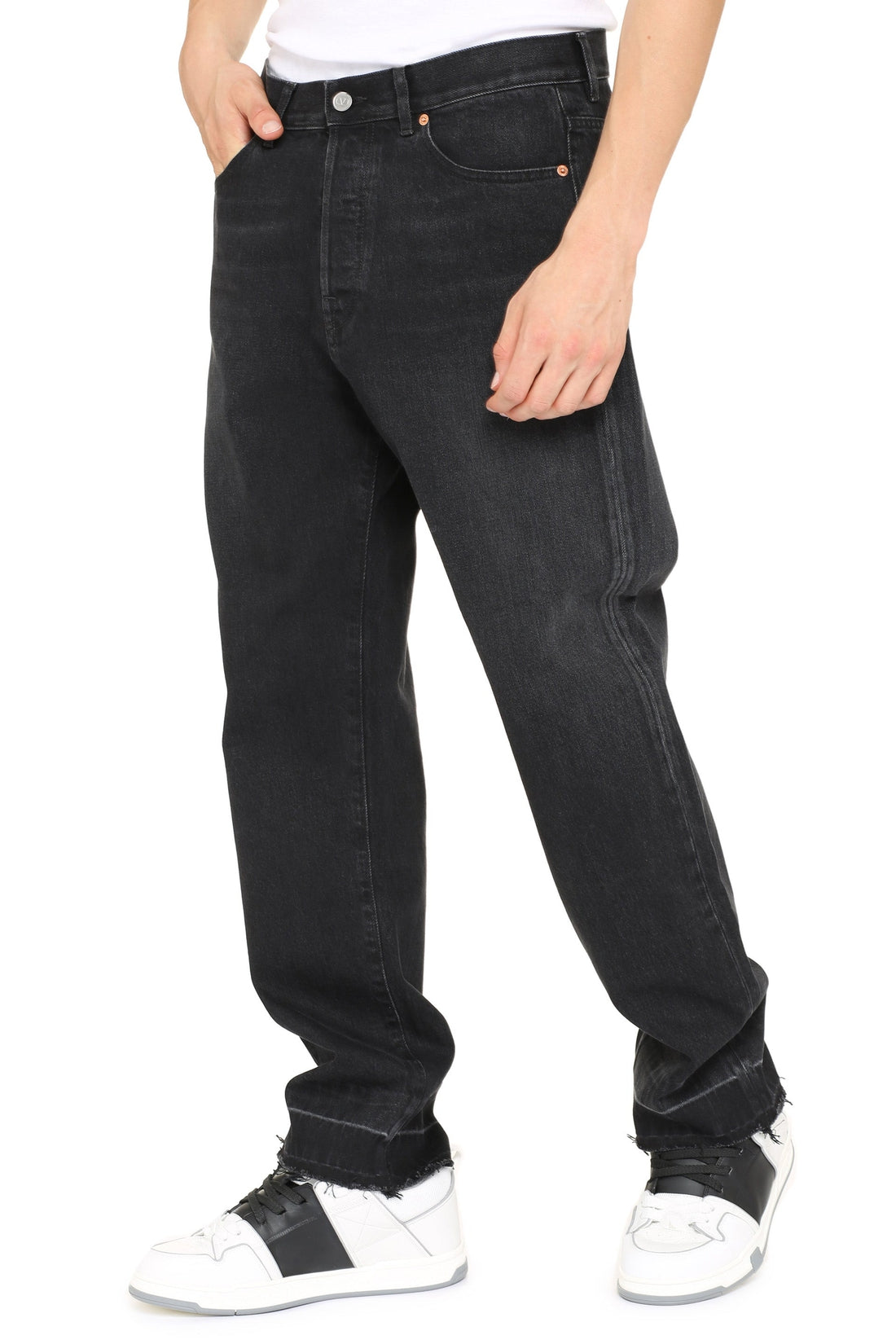 Valentino-OUTLET-SALE-Straight leg jeans-ARCHIVIST