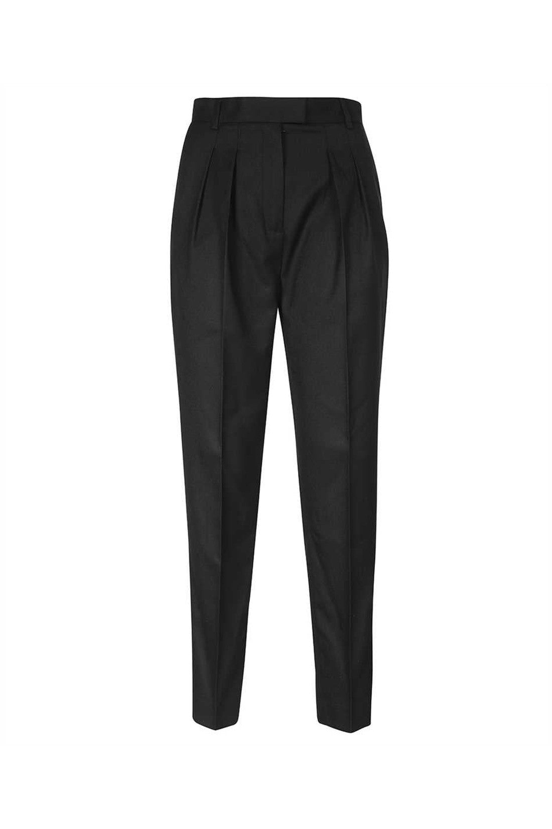 Karl Lagerfeld-OUTLET-SALE-Straight-leg trousers-ARCHIVIST