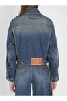 Jean Paul Gaultier-OUTLET-SALE-Strap jacket in denim-ARCHIVIST