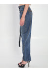 Jean Paul Gaultier-OUTLET-SALE-Strap jeans in denim-ARCHIVIST