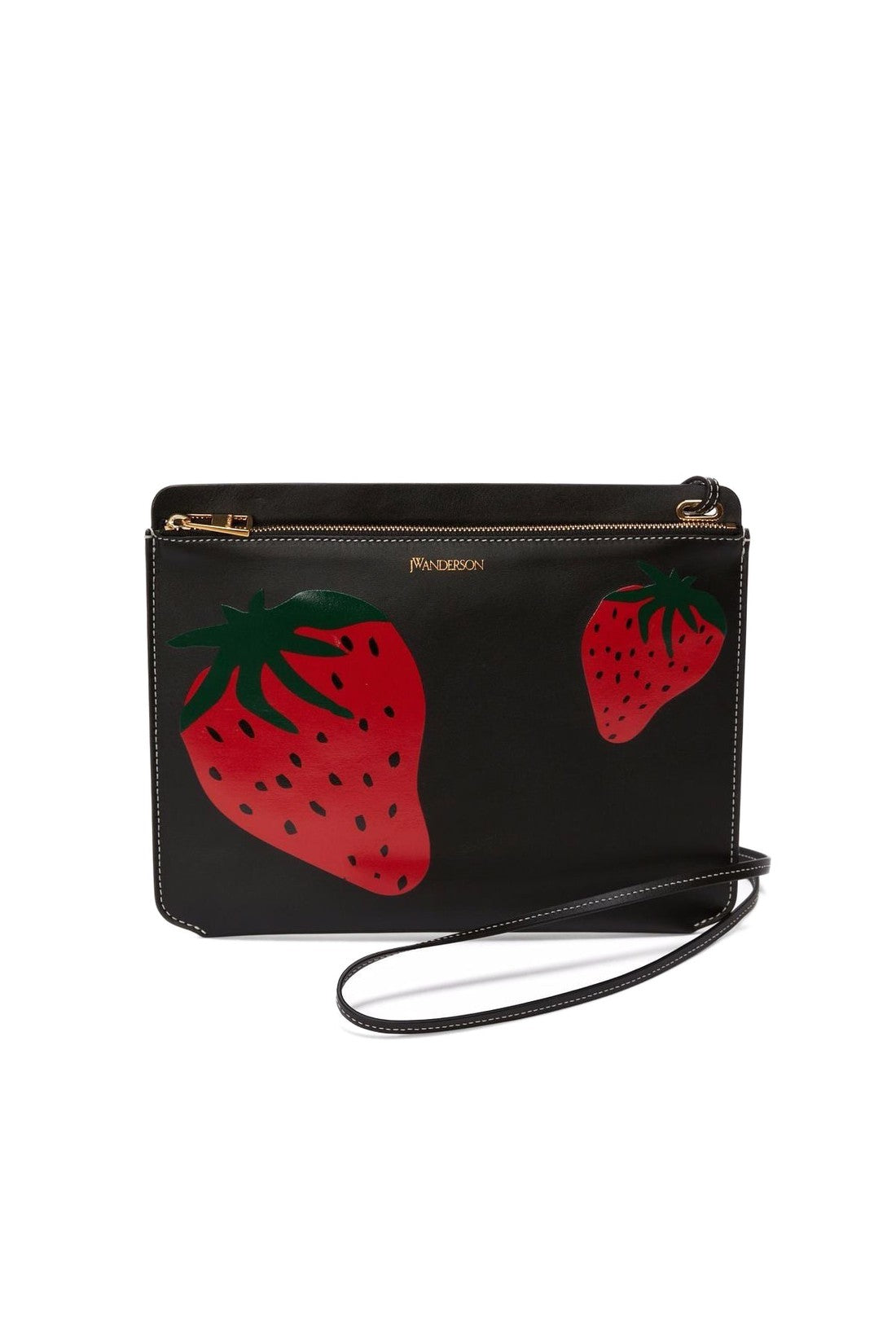 JW Anderson-OUTLET-SALE-Strawberry Logo Clutch Bag-ARCHIVIST