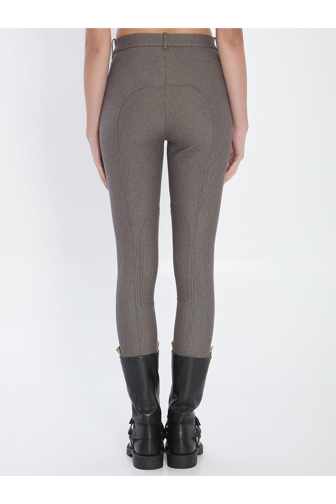 Burberry-OUTLET-SALE-Stretch cotton Jodhpur trousers-ARCHIVIST