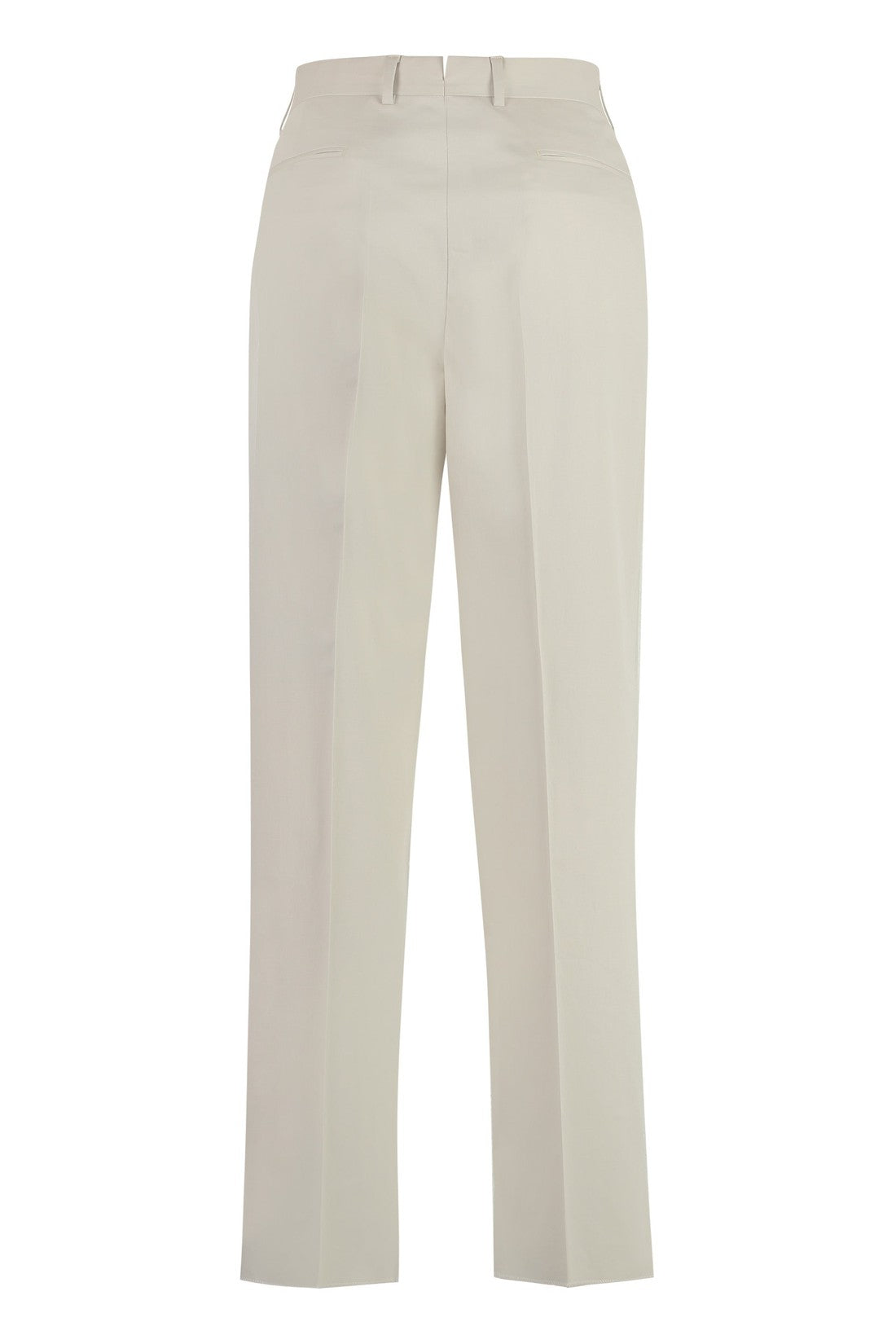 Zegna-OUTLET-SALE-Stretch cotton chino trousers-ARCHIVIST
