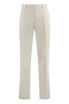 Zegna-OUTLET-SALE-Stretch cotton chino trousers-ARCHIVIST