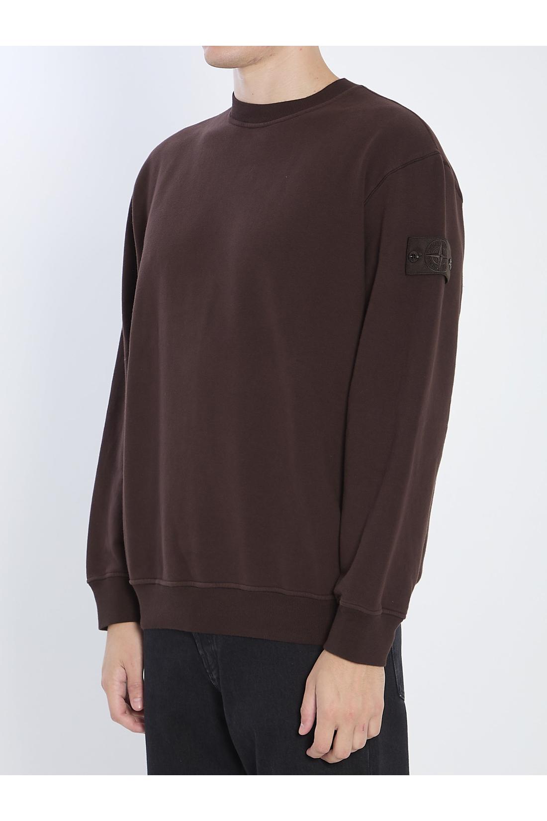 Stone Island-OUTLET-SALE-Stretch cotton fleece-ARCHIVIST