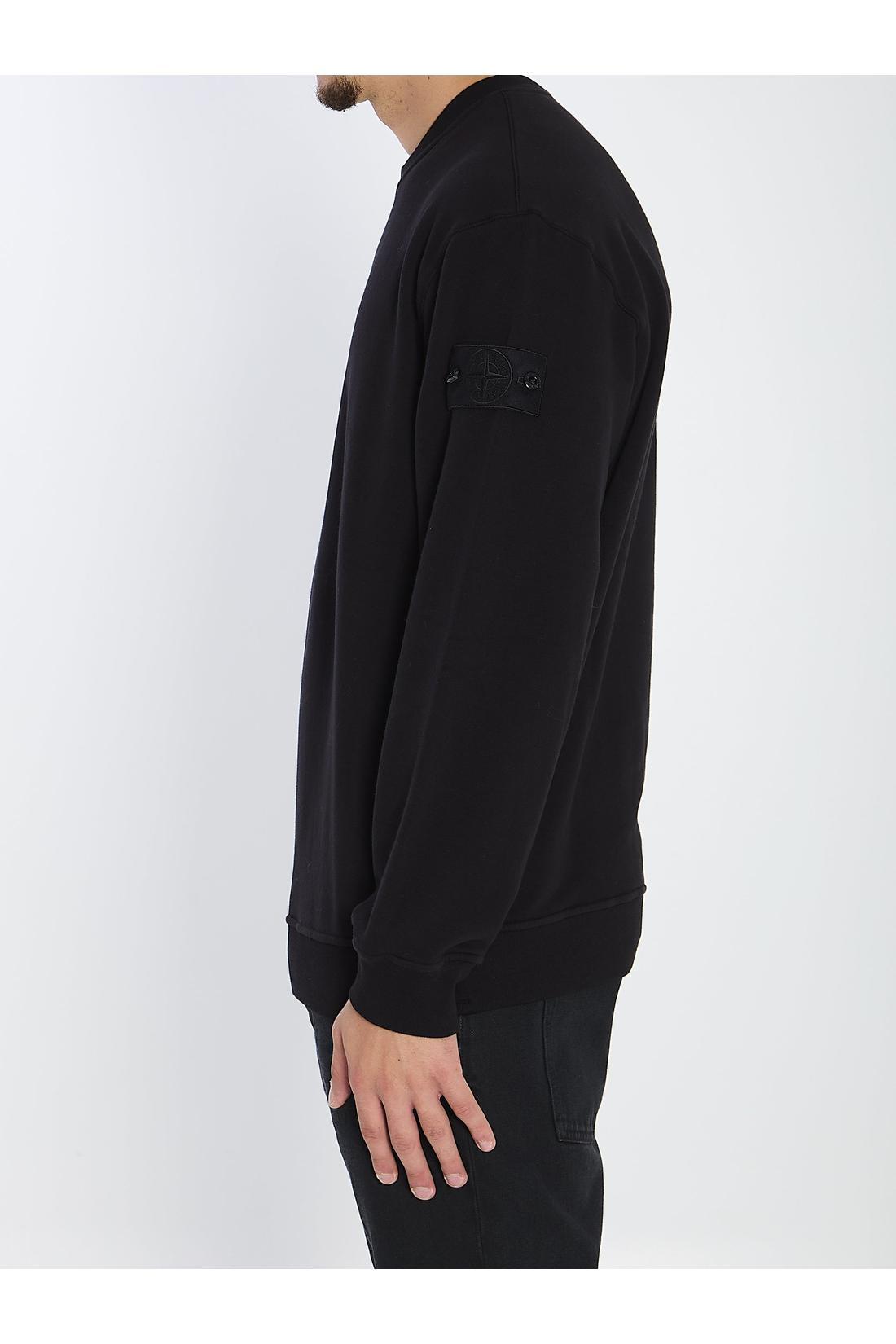 Stone Island-OUTLET-SALE-Stretch cotton fleece-ARCHIVIST