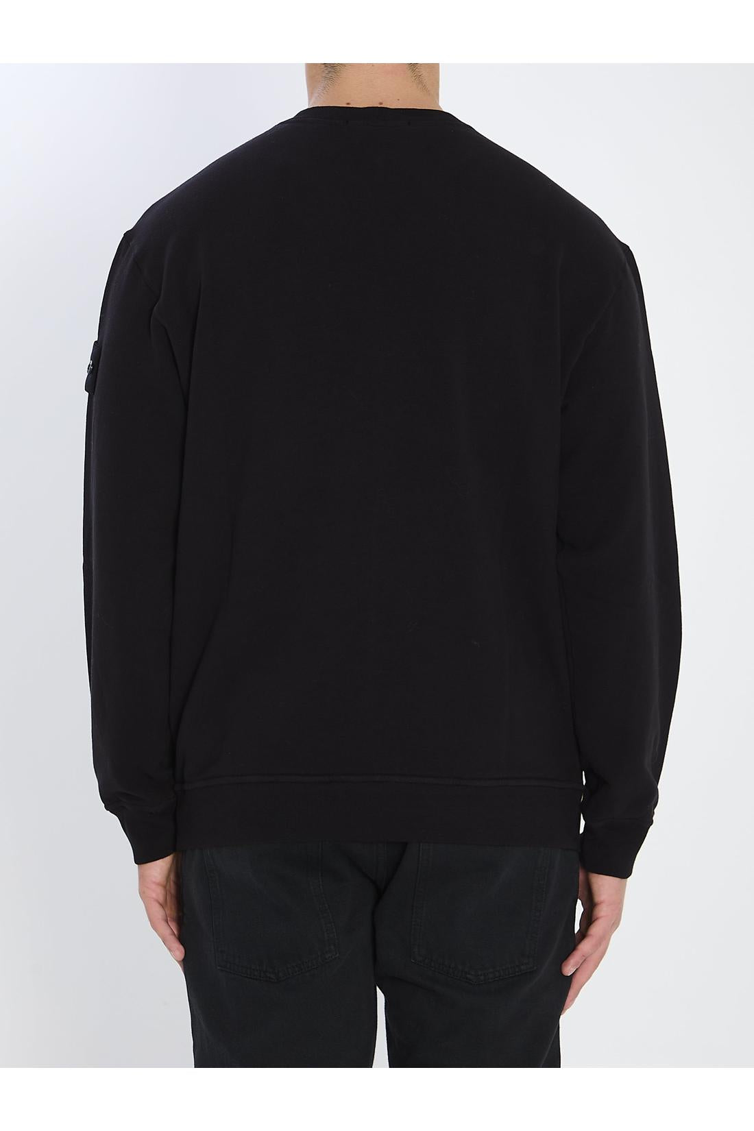 Stone Island-OUTLET-SALE-Stretch cotton fleece-ARCHIVIST