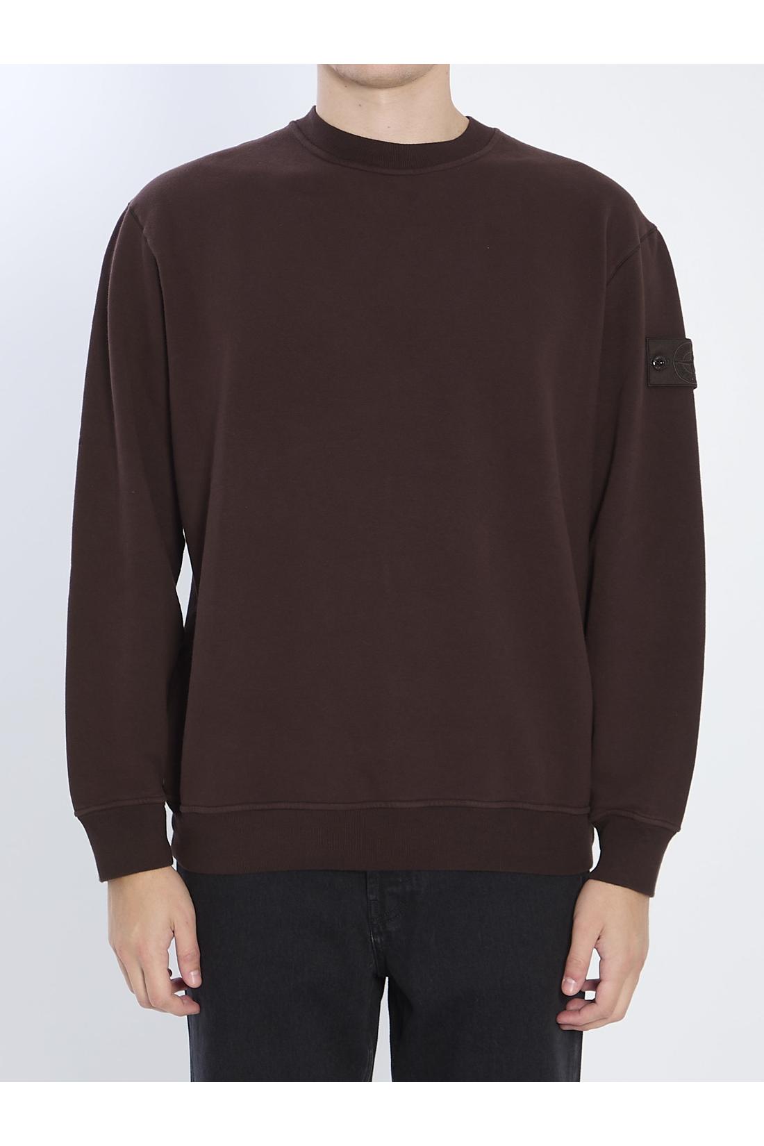 Stone Island-OUTLET-SALE-Stretch cotton fleece-ARCHIVIST