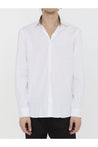 BURBERRY-OUTLET-SALE-Stretch cotton shirt-ARCHIVIST