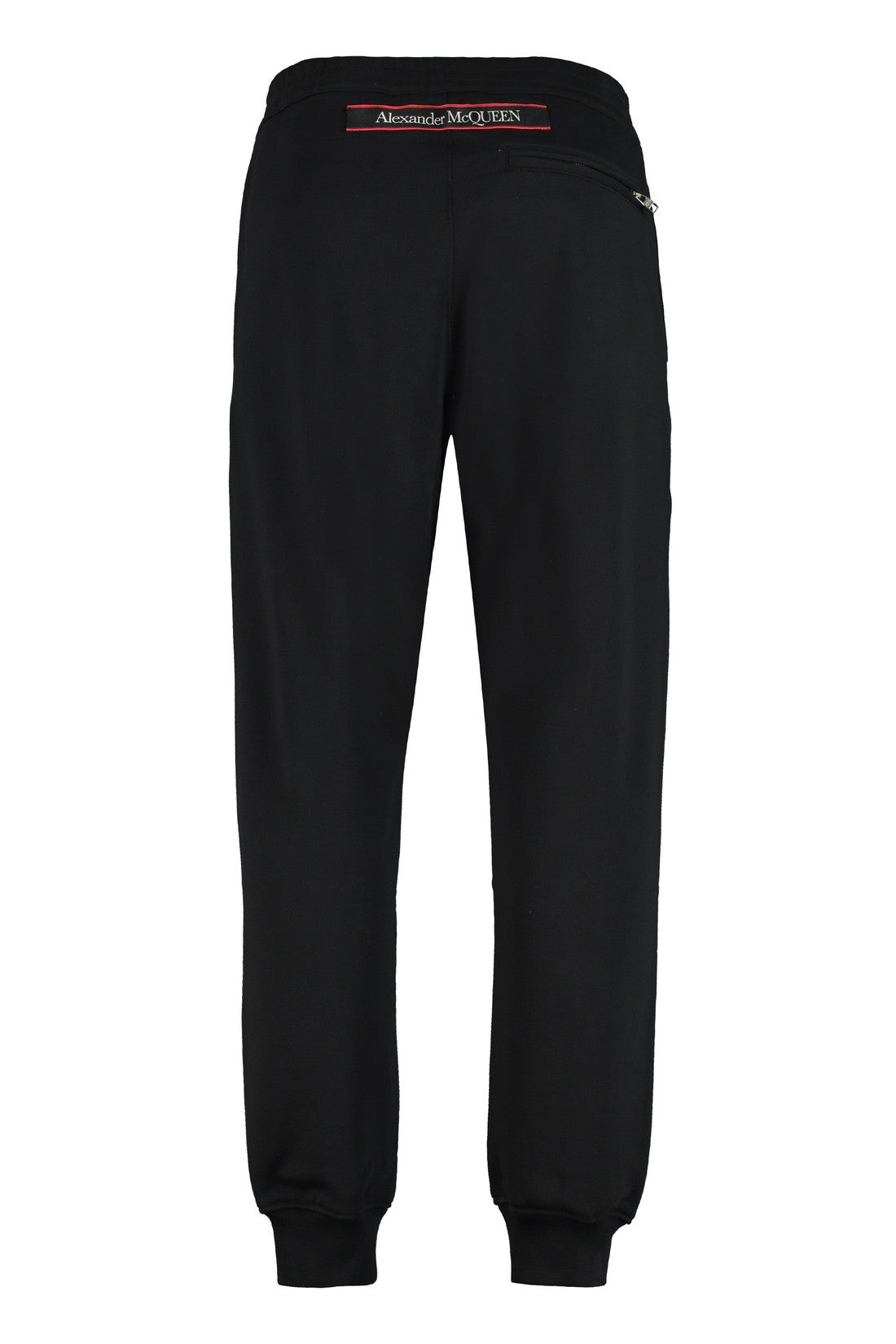 Alexander McQueen-OUTLET-SALE-Stretch cotton track-pants-ARCHIVIST