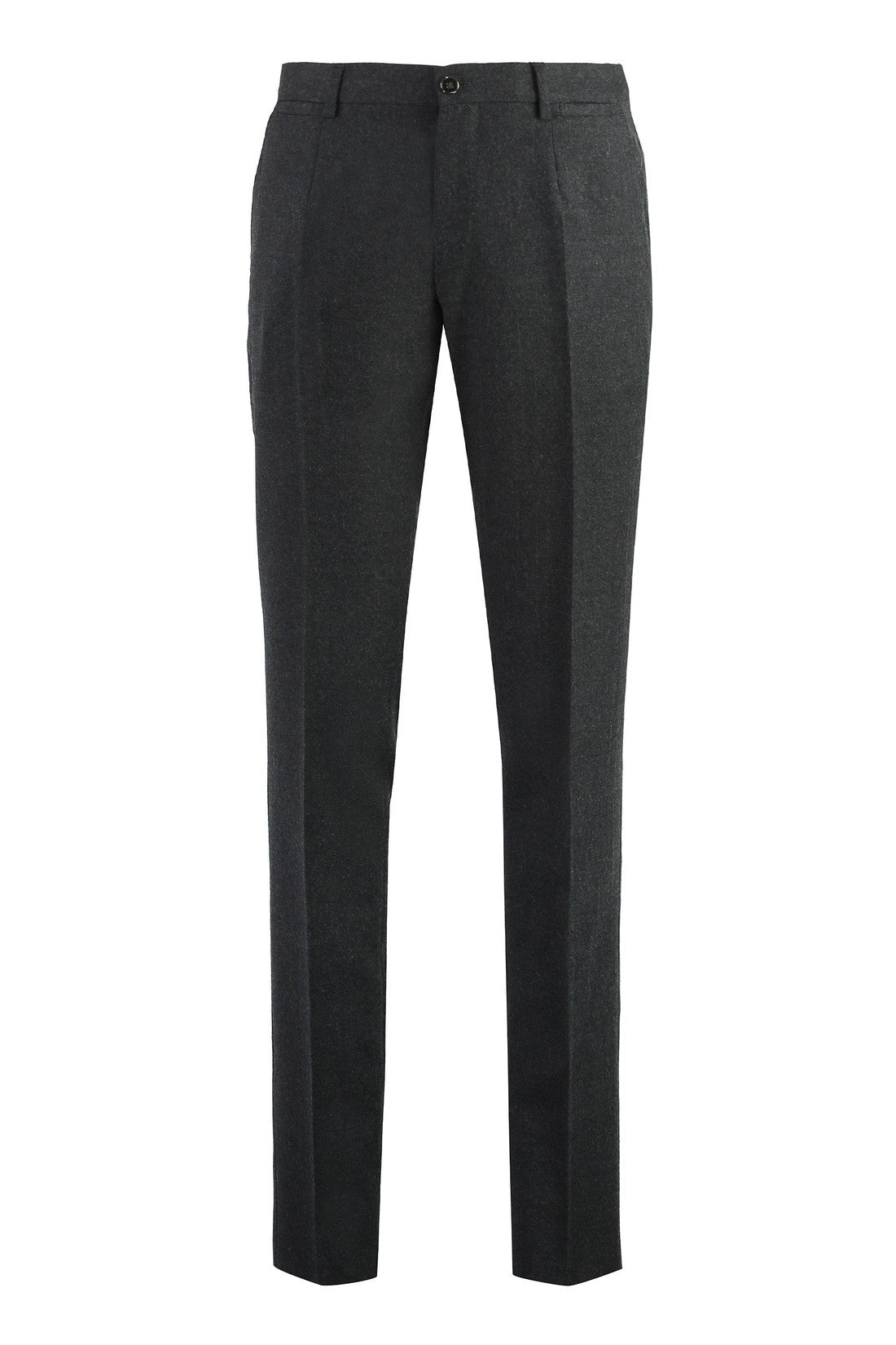 Dolce & Gabbana-OUTLET-SALE-Stretch wool trousers-ARCHIVIST