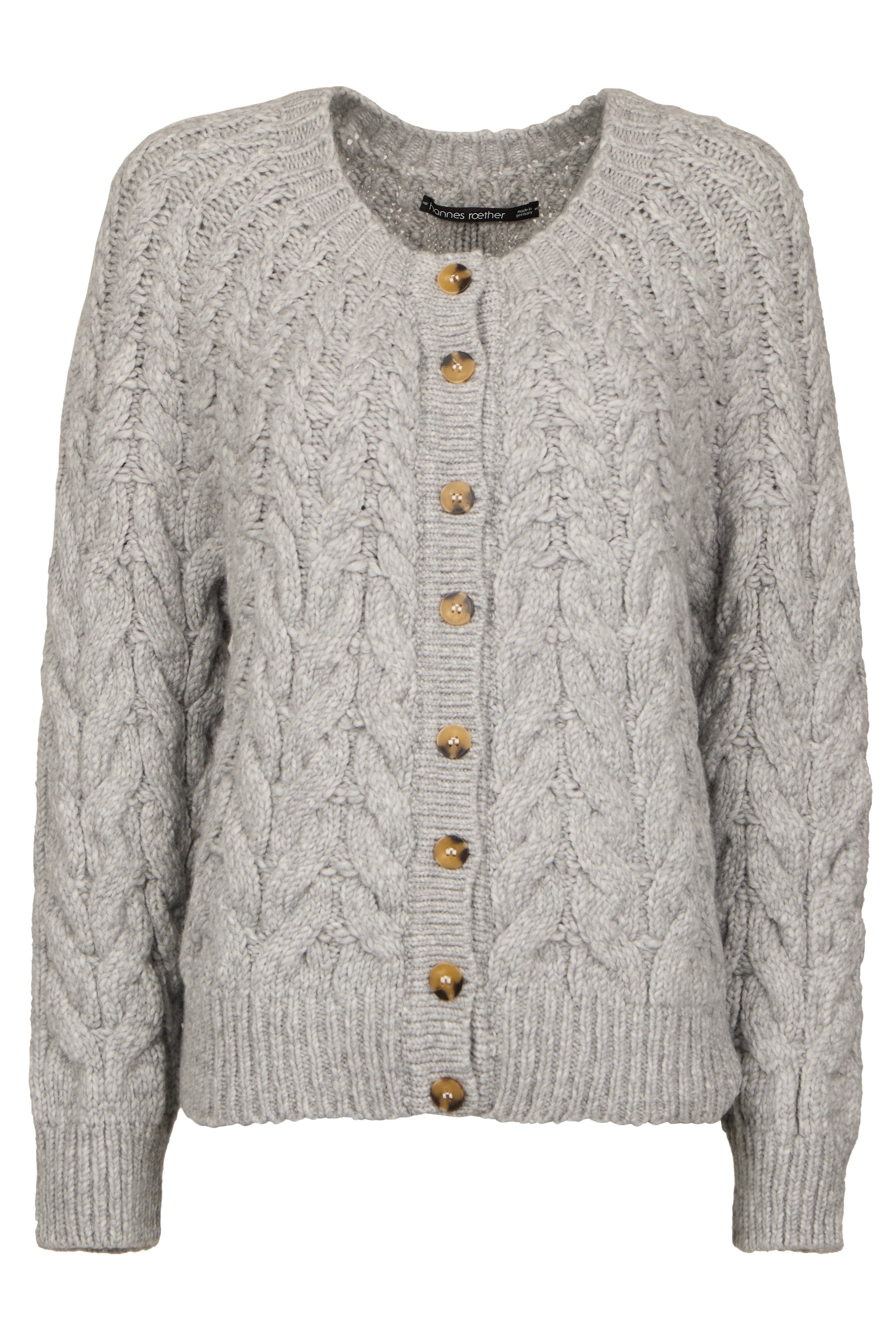 Hannes Roether-Strickjacke amu12use.1022-Strick & Pullover-Black-Deal-Outlet-by-ARCHIVIST