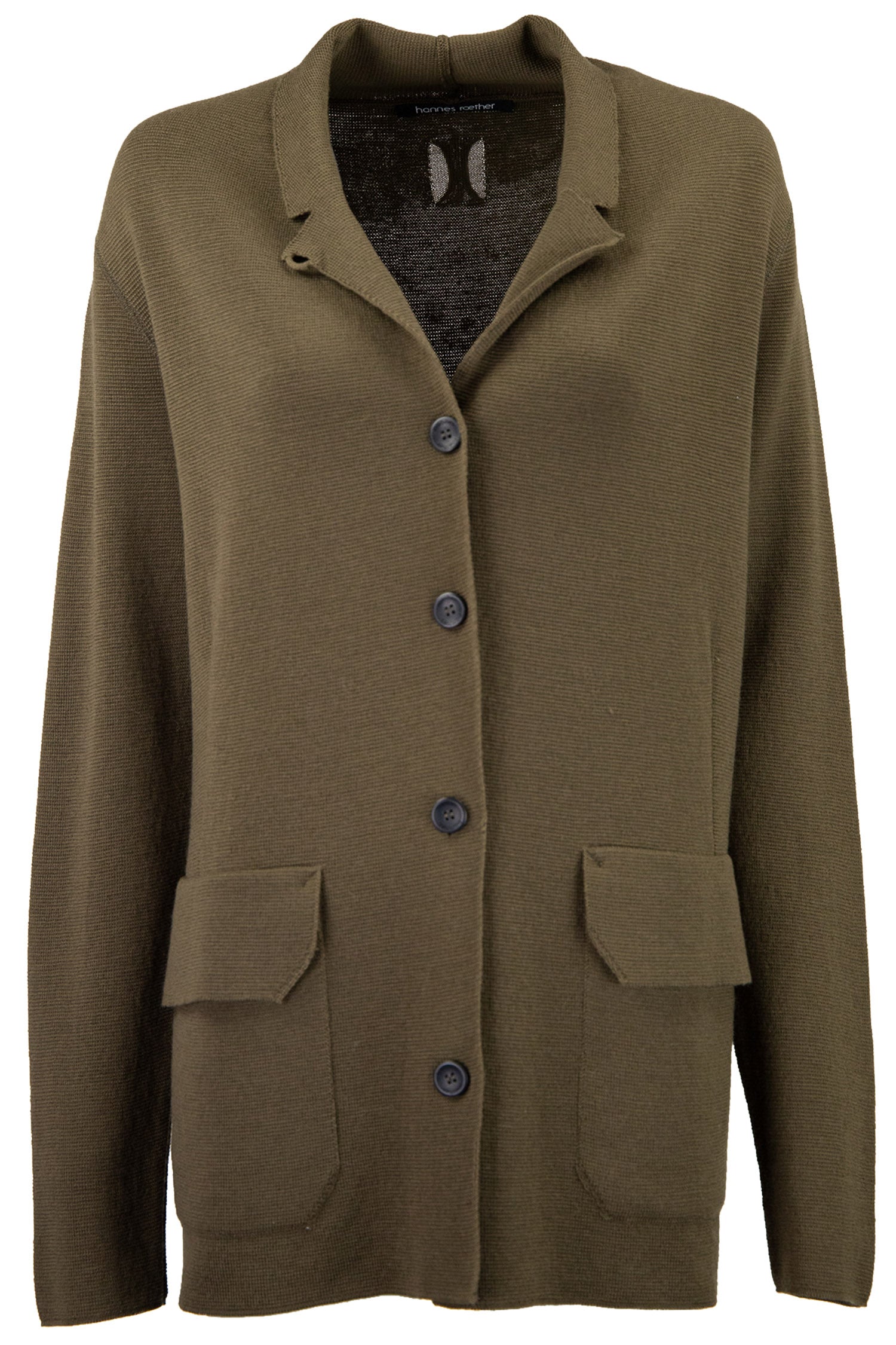 Hannes Roether-Strickjacke no12ma.130-Strick & Pullover-Black-Deal-Outlet-by-ARCHIVIST