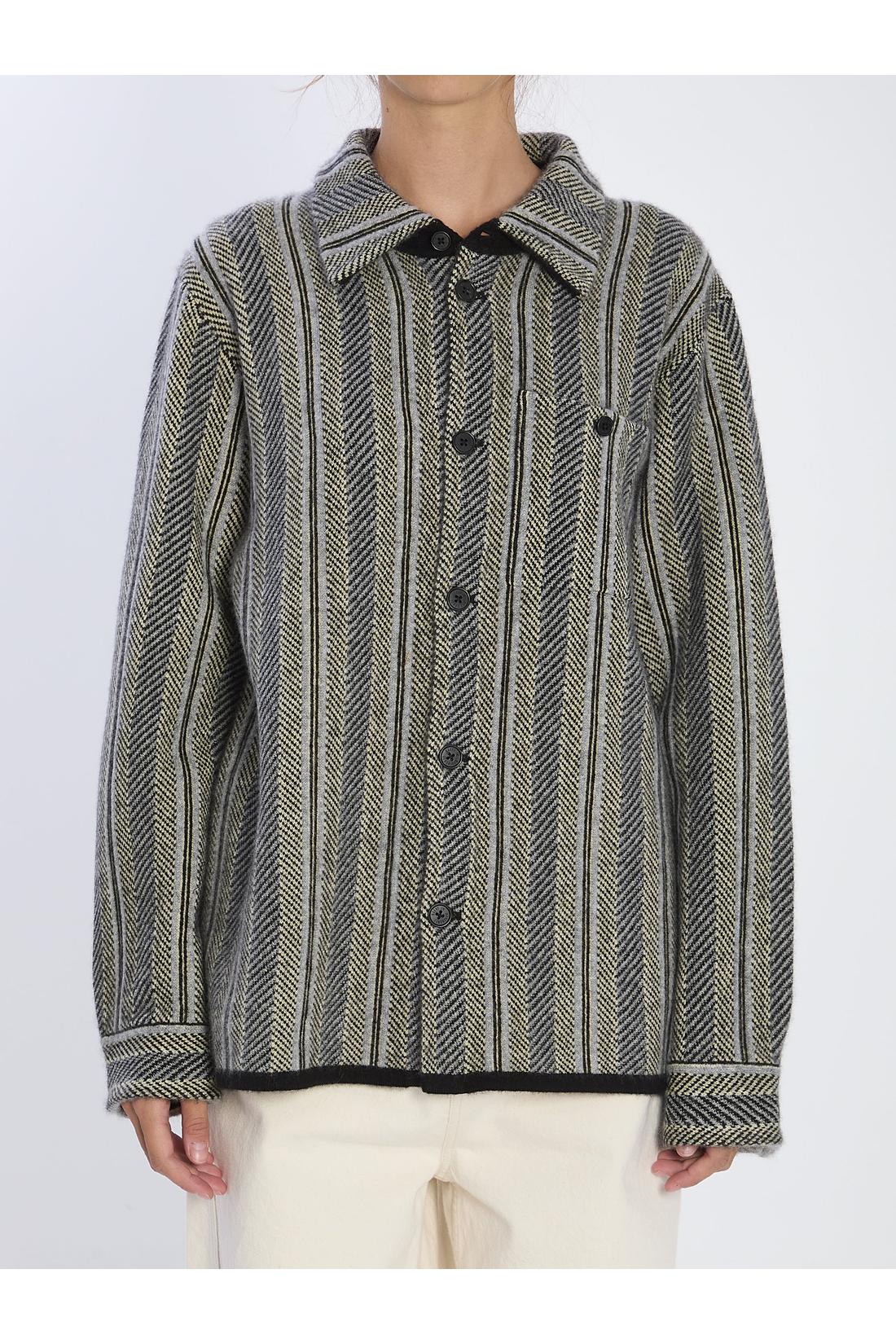 Guest In Residence-OUTLET-SALE-Stripe work shirt-ARCHIVIST