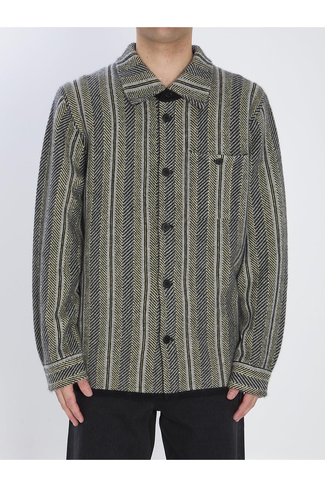 Guest In Residence-OUTLET-SALE-Stripe work shirt-ARCHIVIST