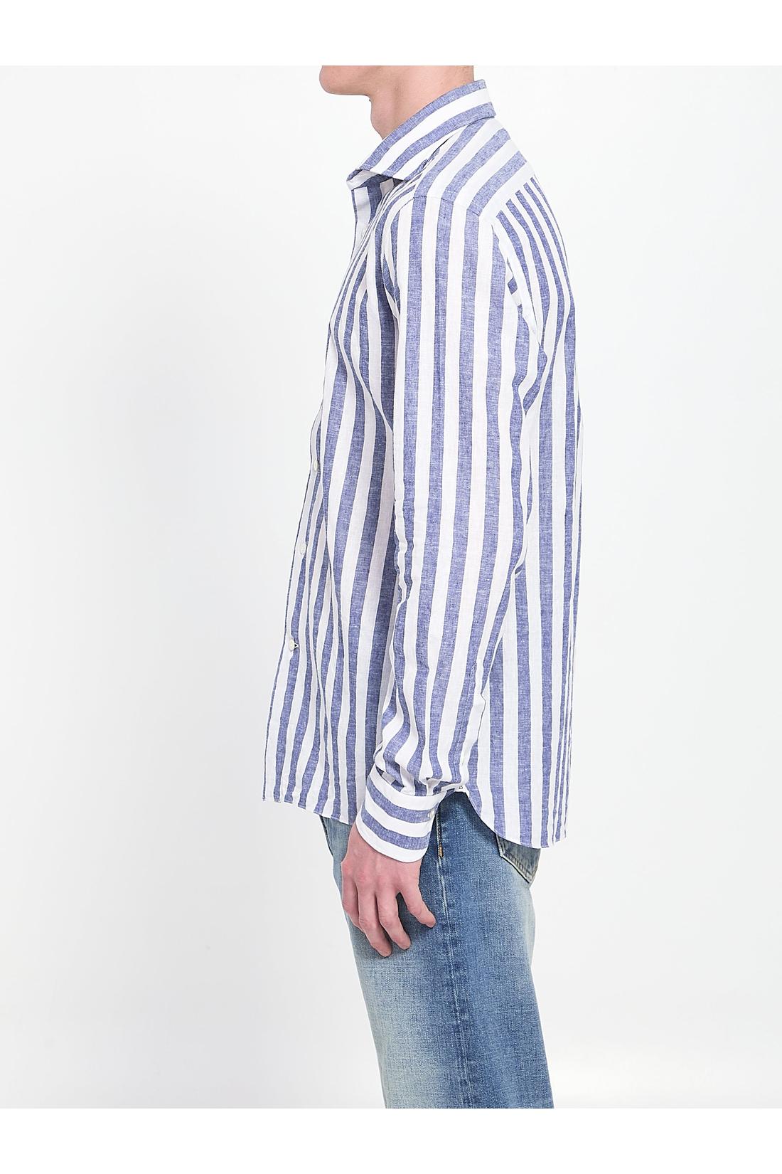 Striped Marechiaro shirt-Shirts-Borriello-ARCHIVIST