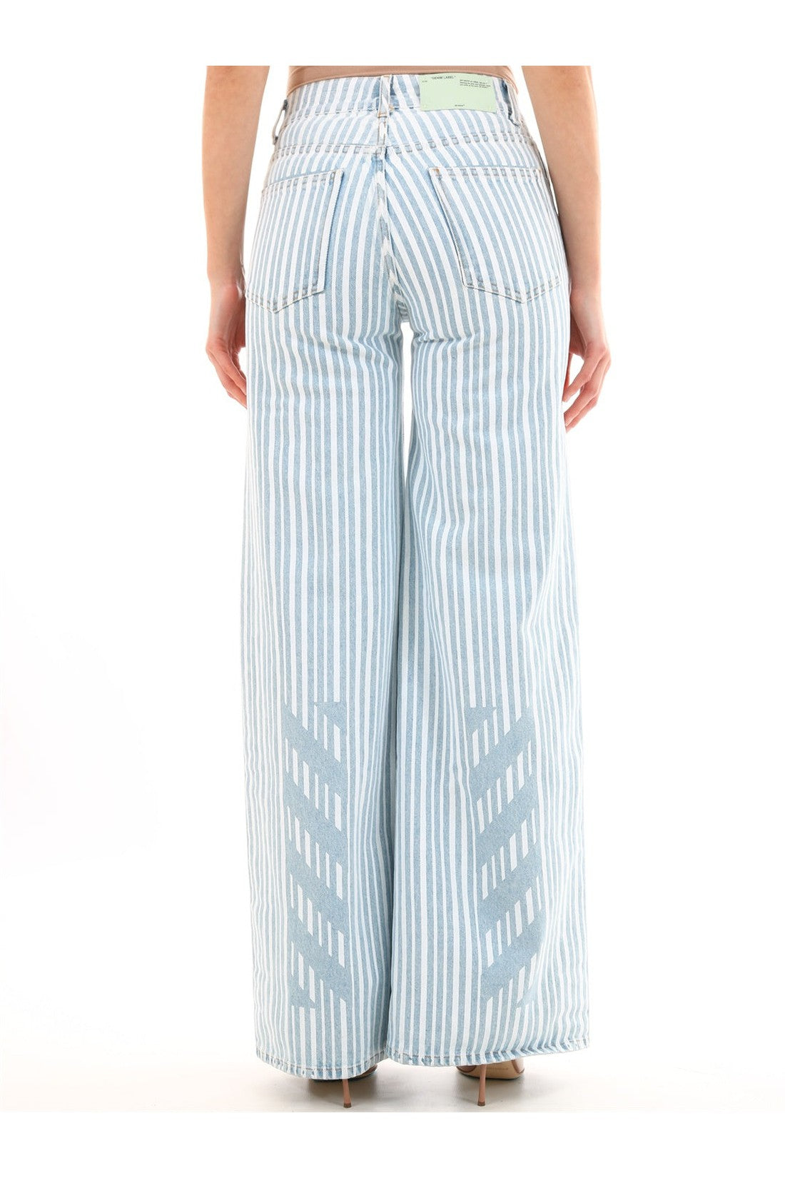 OFF WHITE-OUTLET-SALE-Striped Palazzo Pants-ARCHIVIST