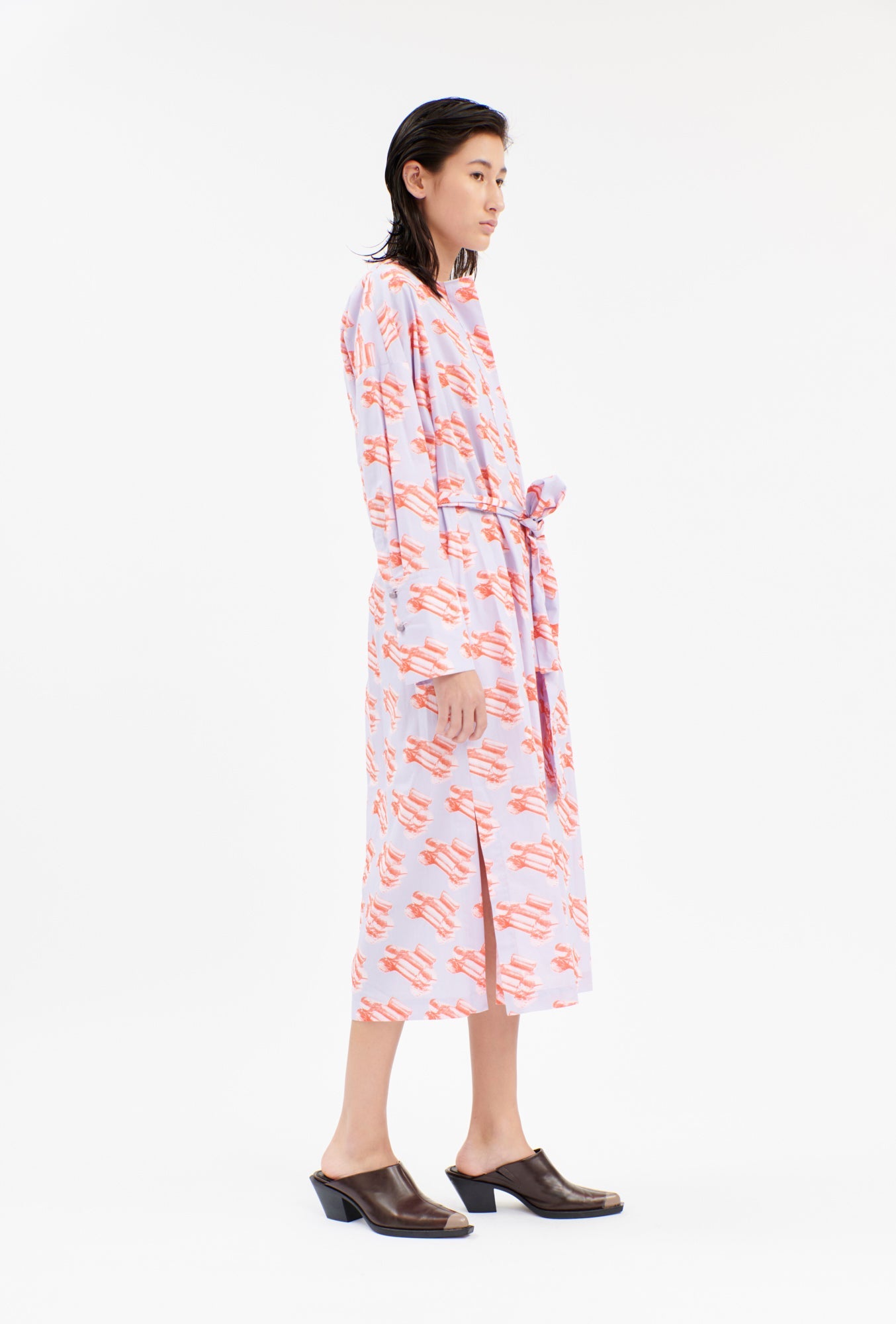 Odeeh-Striped Pool Chairs Kleid, Flamingo-Kleider & Röcke-Black-Deal-Outlet-by-ARCHIVIST