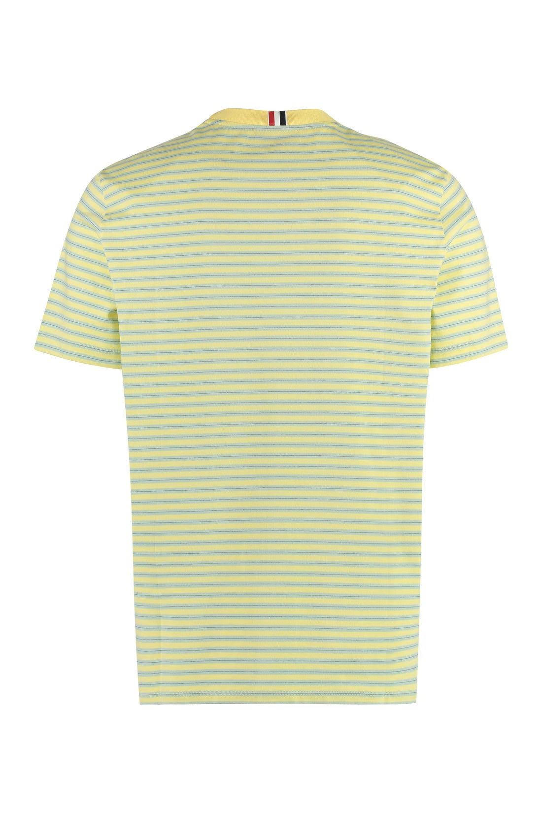 Thom Browne-OUTLET-SALE-Striped cotton T-shirt-ARCHIVIST