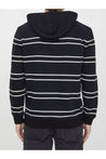 SAINT LAURENT-OUTLET-SALE-Striped cotton hoodie-ARCHIVIST