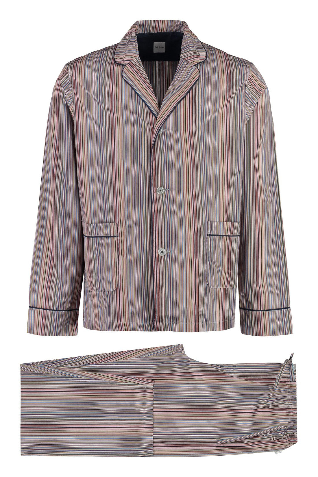 Paul Smith-OUTLET-SALE-Striped cotton pyjamas-ARCHIVIST