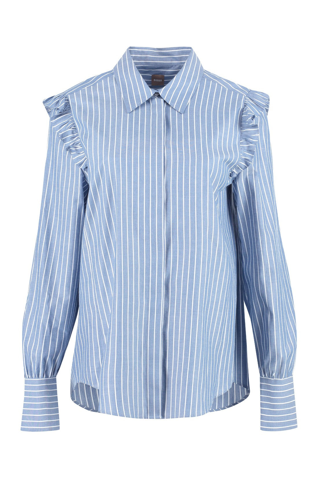 BOSS-OUTLET-SALE-Striped cotton shirt-ARCHIVIST