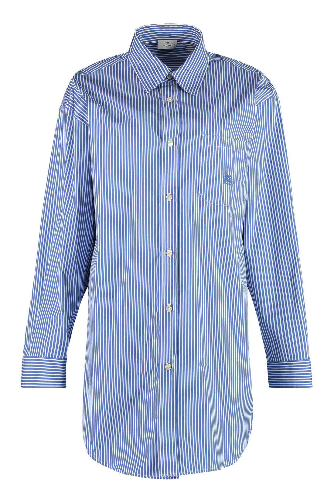 Etro-OUTLET-SALE-Striped cotton shirt-ARCHIVIST