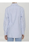 GOLDEN GOOSE-OUTLET-SALE-Striped cotton shirt-ARCHIVIST