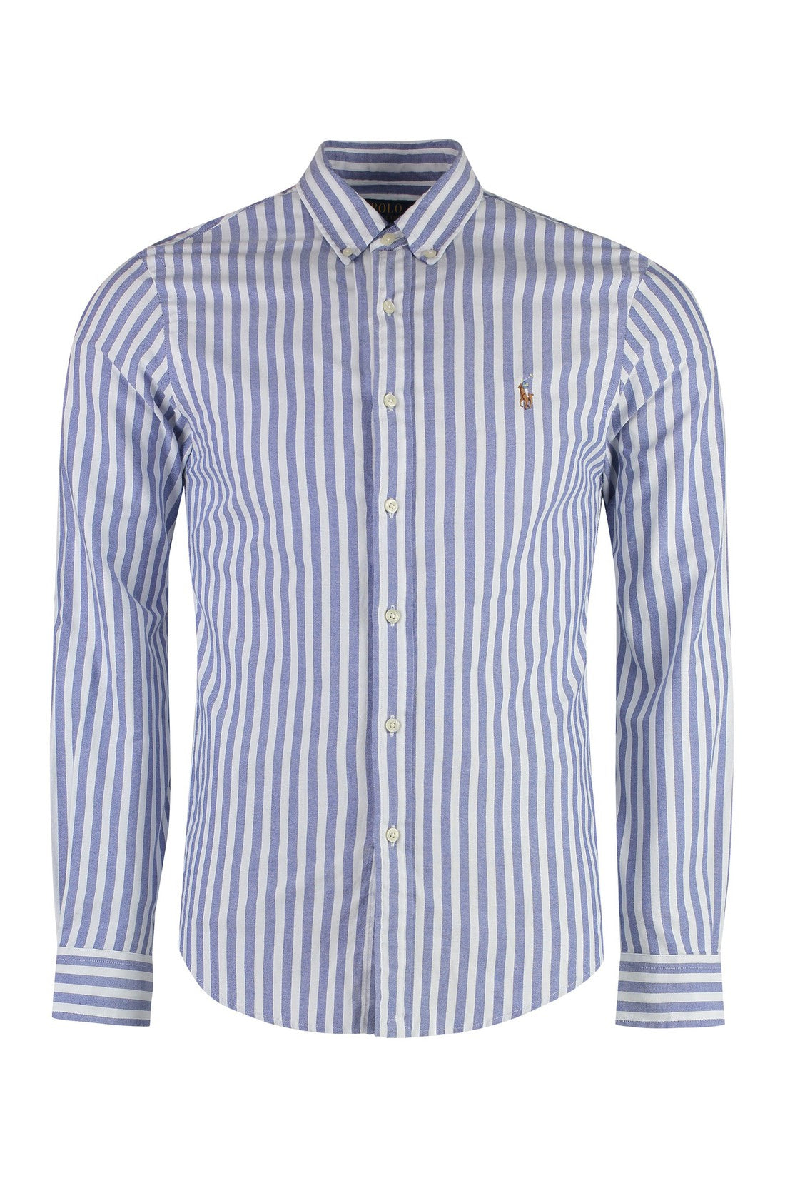 Polo Ralph Lauren-OUTLET-SALE-Striped cotton shirt-ARCHIVIST