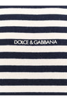 DOLCE & GABBANA-OUTLET-SALE-Striped cotton t-shirt-ARCHIVIST