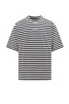 DOLCE & GABBANA-OUTLET-SALE-Striped cotton t-shirt-ARCHIVIST