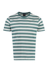 Striped linen-cotton blend T-shirt-Piralo-L-IM-SALE-ARCHIVIST