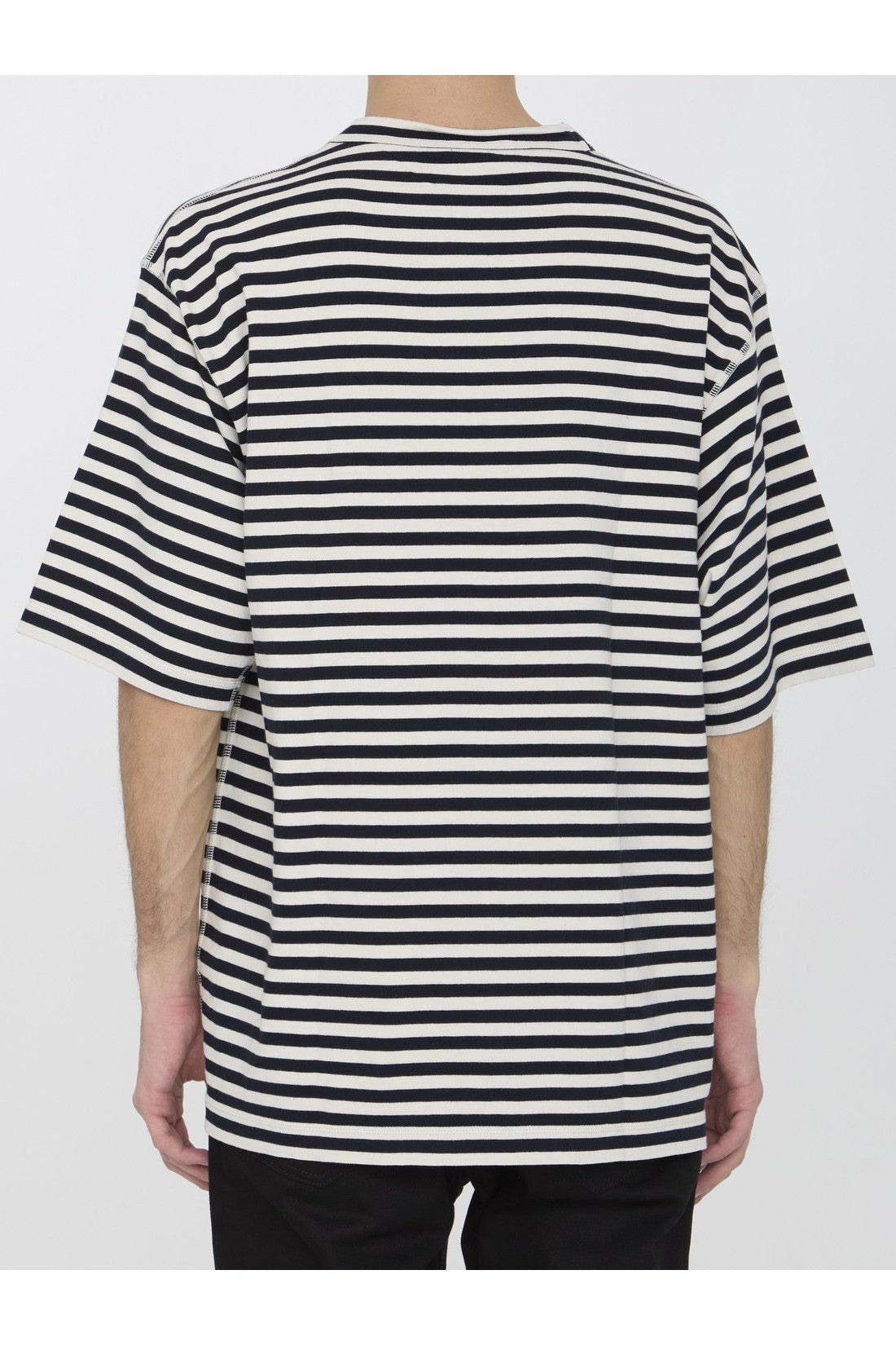 DOLCE&GABBANA-OUTLET-SALE-Striped t-shirt-ARCHIVIST