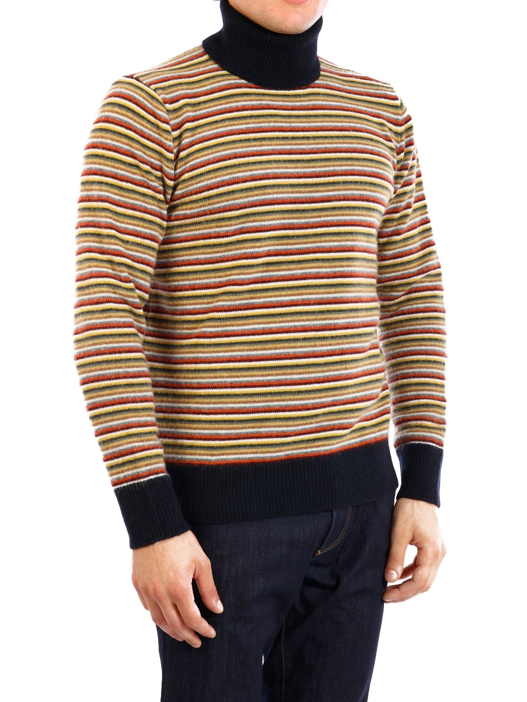 ROBERTO COLLINA-OUTLET-SALE-Stripes Pullover-ARCHIVIST