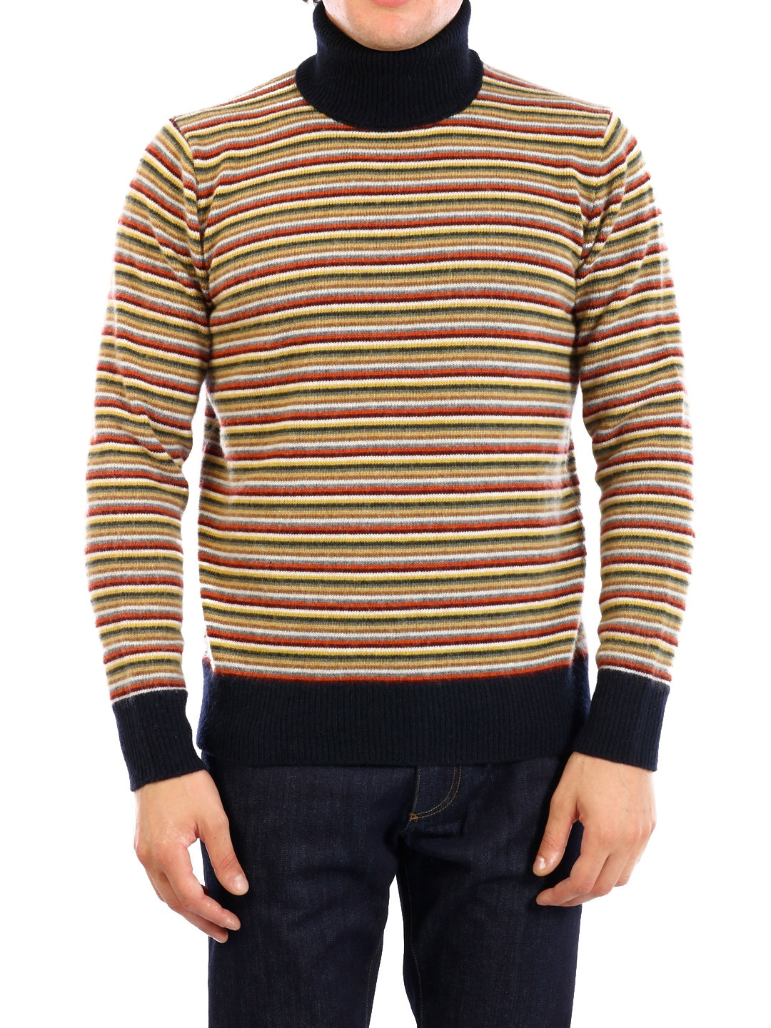 ROBERTO COLLINA-OUTLET-SALE-Stripes Pullover-ARCHIVIST